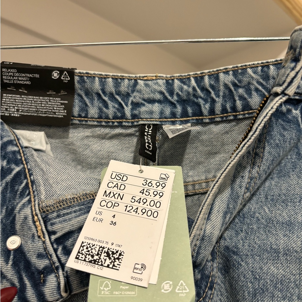 New with tags, H&M jeans